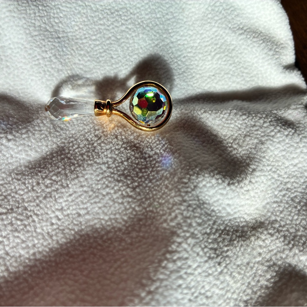 Swarovski Crystal Memories Baby Rattle - Retired - Picture 2 of 4